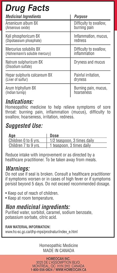 Kids Throat Ease - Gentle Liquid for Babies & Children, 100ml - Image 2