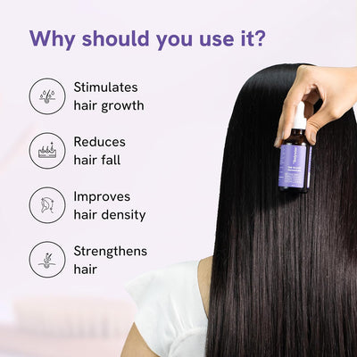 Be Bodywise Hair Growth Serum - 21% Actives, 3% Redensyl, 50ml - Image 2