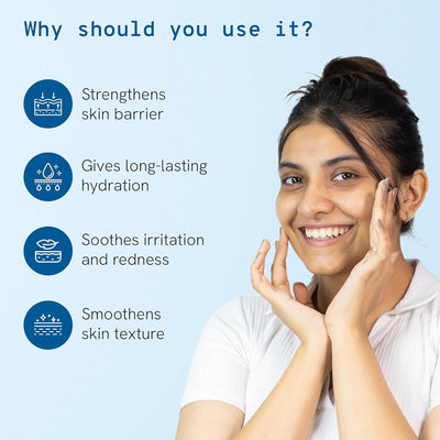 Be Bodywise 1% Peptide & Ceramide Face Moisturizer - 50g - Image 3