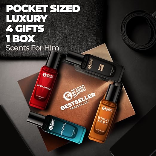 Beardo Bestseller Perfumes Giftset V2 - Fragrance & Deodorant - Image 3