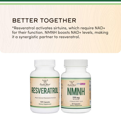 Doublewood Resveratrol Supplement - 500mg, 120 Vegan Capsules - Image 5