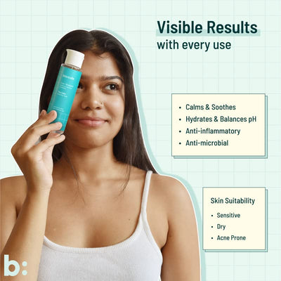 Biocule The Calm Soothing Toner with Cica & Bisabolol - 100ml - Image 8
