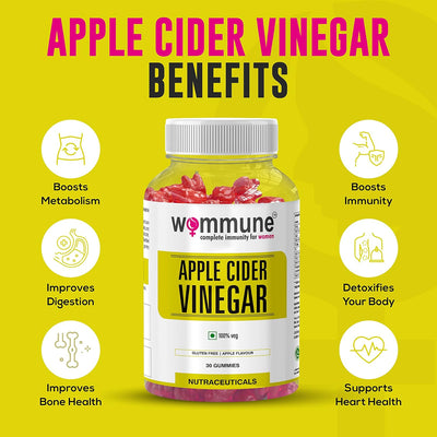 NU-ME Apple Cider Vinegar Gummy - Apple Flavour - 60 Gummies - Image 2