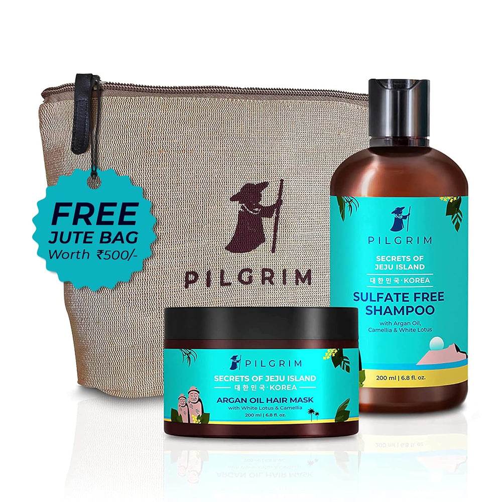 PILGRIM Korean Healthy & Shiny Hair Care Kit Oil Hair Mask 200gm