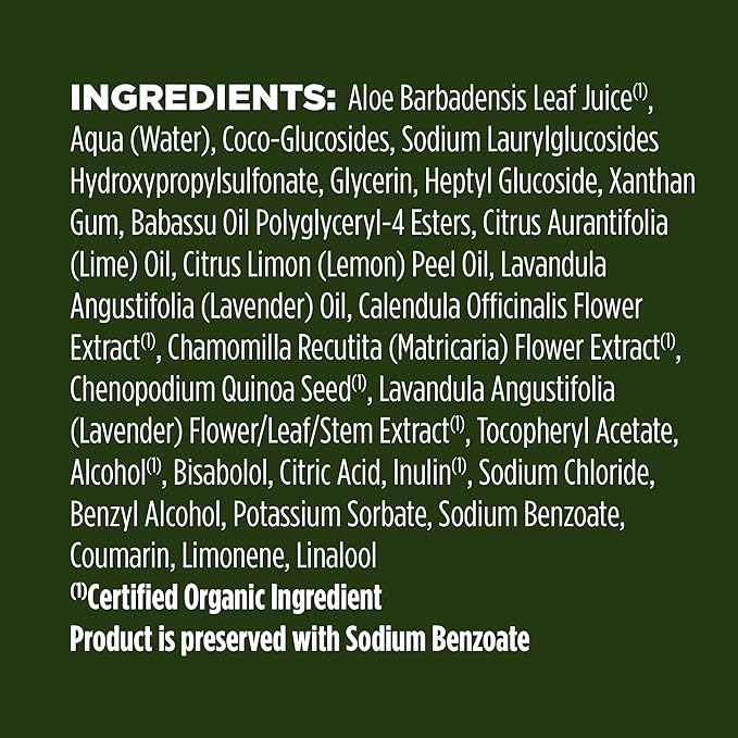 Avalon Organics Lavender Bath & Shower Gel 355ml - Image 3