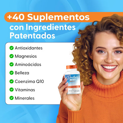 Dr Best High Absorption Magnesium 105mg, 120 Veg Capsules - Image 5