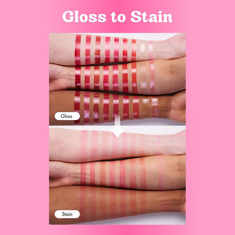 Colorgram - Fruity Glass Tint 15 Satisfied Fig Lipstick 3g Purple - Image 4