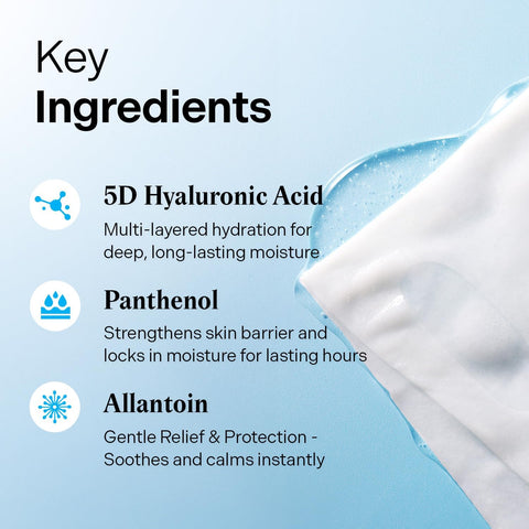 DIVE IN Low Molecular Hyaluronic Acid Mask Pack - Image 4