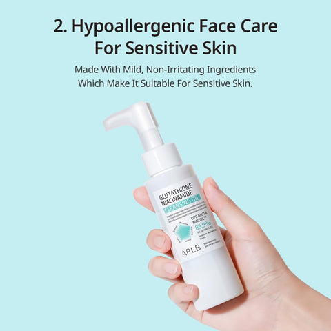 APLB Glutathione Niacinamide Cleansing Oil | LIPO GLUTA NIAC OIL™ 73.8% - Image 9