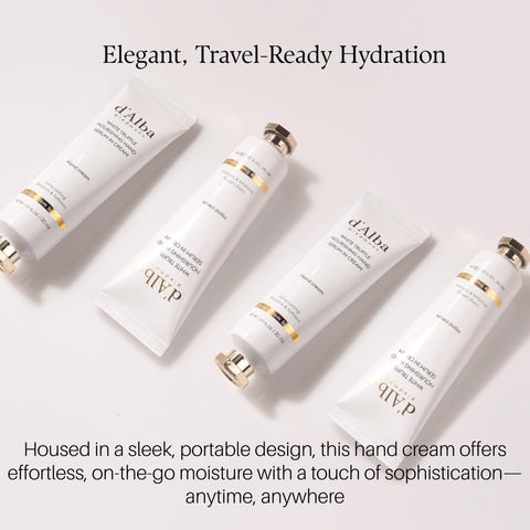 d'Alba White Truffle Nourishing Hand Serum in Cream Deep Nourish & Soft Finish Hand Care for Dry Skin with Shea Butter & Hyaluronic Acid, Velvet Touch & Elegant Floral Musk Scent 30ml - Image 6