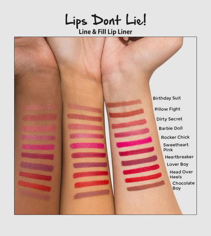 Nykaa Lips Dont Lie Lip Liner-Head Over Heels-09