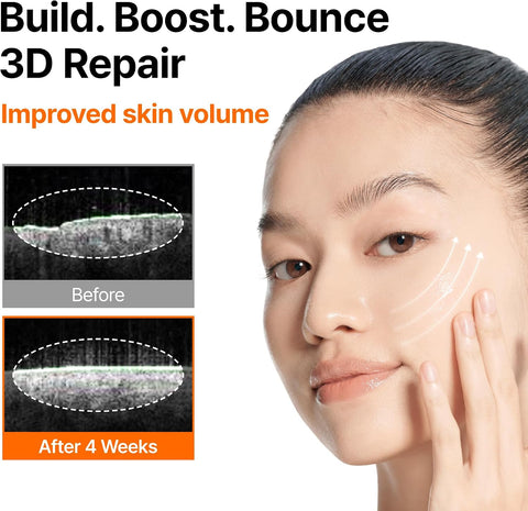 PDRN Vitamin C Pore Resilient Beauty Serum, 35 ml (1.2 fl oz) - Pore Refining Serum with Bacterial Peptides, Niacinamide & Anti-Pigmentation, for Radiant Complexion - Image 3