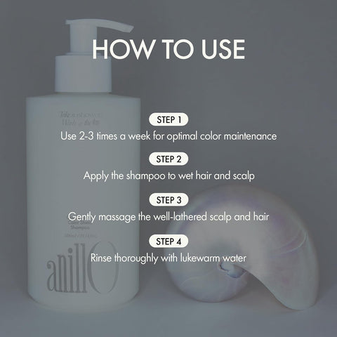 Anillo Gardenia Veil Color Shield Shampoo – Color-Treated Hair Care with Vegan Collagen, Protein Complex & White Bloom – Shine Enhancing, Damage Repair, Sulfate & Silicone-Free – 300ml / 10.1 fl oz - Image 6