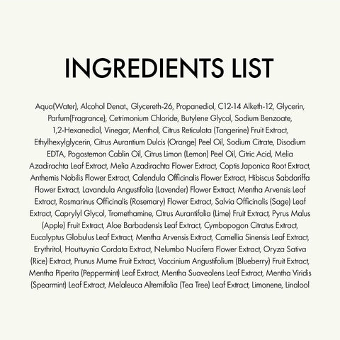 Lime Sunday Refresh Hair Vinegar with Vitamin C, Vinegar, Green Mint for Deep Cleansing Oily Scalp and Reducing Oil Production, Lime Citrus Scent, Silicone, Sulfate & Paraben Free (200ml / 6.76 fl.Oz) - Image 9