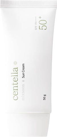 mixsoon Centella (SPF 50+) Daily Sunscreen - UV Protection, Hydrating, Soothing for Sensitive Skin, Lightweight Non-Greasy Formula 50ml / 1.69 fl.oz. Korean Glass Skin Care - Image 2