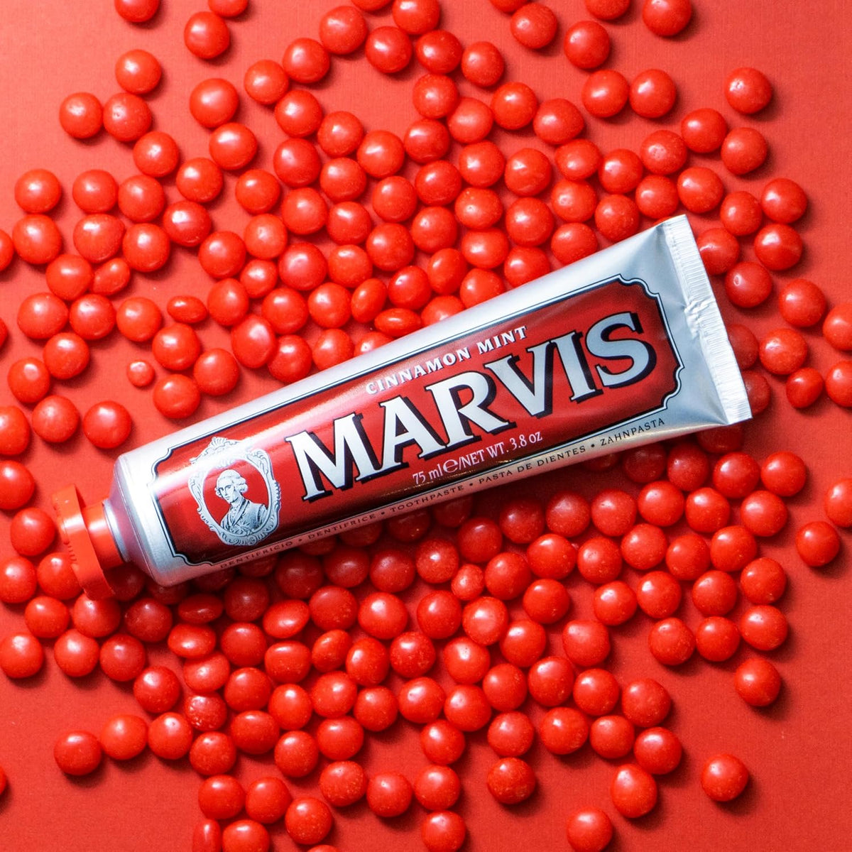 Marvis Cinnamon Mint Toothpaste 75ml - Image 2