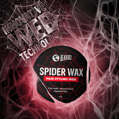 Beardo Spider Wax Hair Styling Web - Hair Colour & Styling, 75g - Image 6