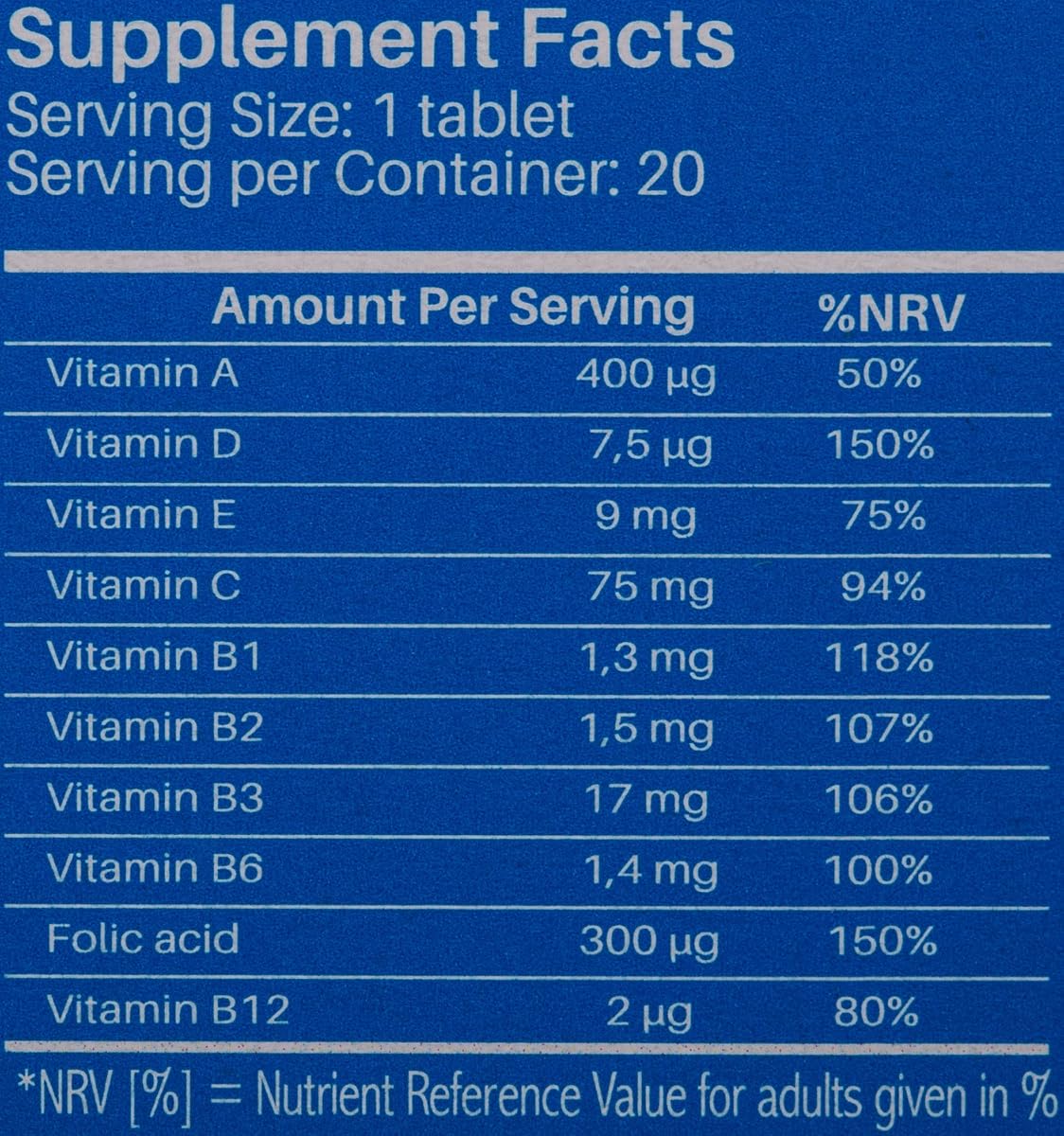 Sunshine Nutrition Multivitamin Effervescent Tablets - Orange Lemon, 20 Count - Image 3