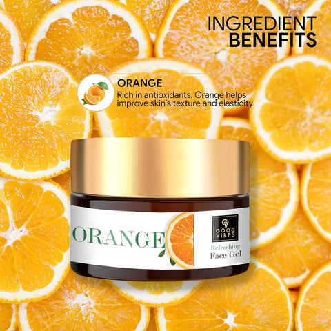 Good Vibes Orange Refreshing Face Gel 100 gm