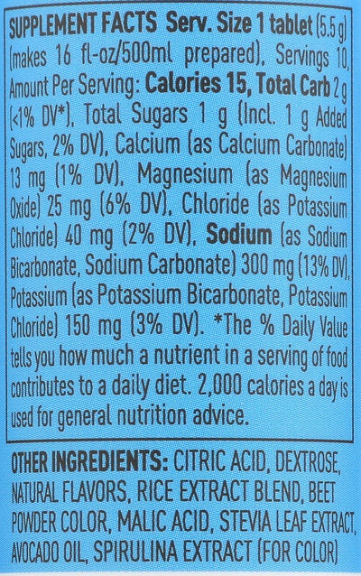 Nuun Act Sport Hydration Tablets - Tri-Berry Flavour, 10 Count - Image 6