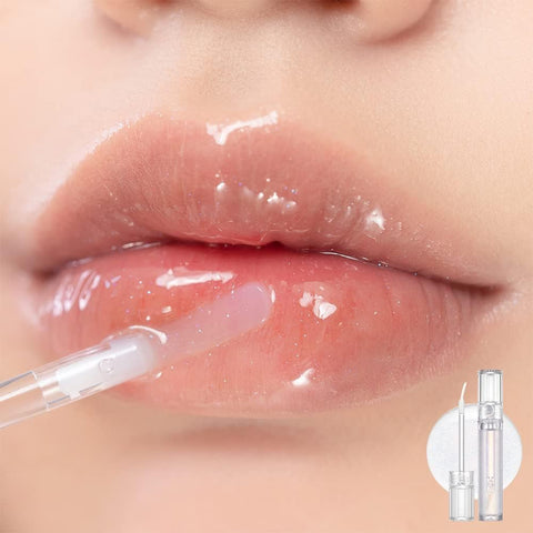 rom&nd Glasting Water Gloss 2 colors No. 00 METEOR TRACK | Syrupy gloss|Glossy Finish| Long-lasting| moisturizing| Highlighting| Natural-beauty | Gloss for Daily Use|K-beauty | 4.5g/0.16oz - Image 2