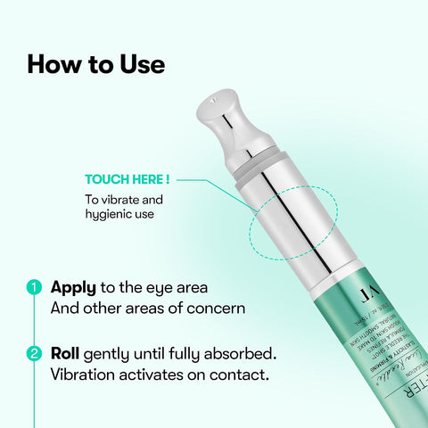 VT PDRN REEDLE SHOT EYE LIFTER 15ml - Eye Contour Cream with Lifting Effect, Microneedles CICA REEDLE and Vegan PDRN - Image 5