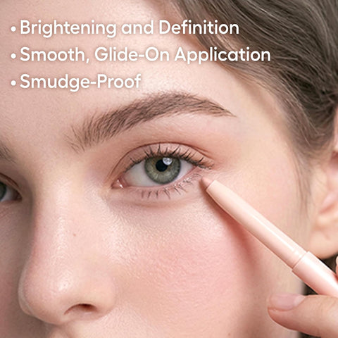 COLORGRAM Under Eye Highlighter Stick - 05 Berry | Silky-Smooth Long-Lasting Highlighter & Contouring Stick for Smudge-Proof, Shining Daily Makeup | K-Beauty Face Highlighters & Luminizers - Image 3