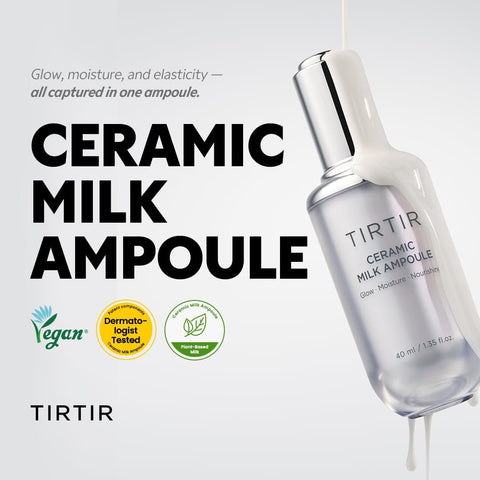 TIRTIR Ceramic Milk Ampoule (0.33 Fl Oz) - Image 3