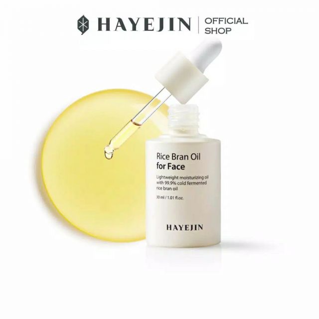Hayejin Rice Bran Oil Face Moisturiser, 30 ml - Image 3