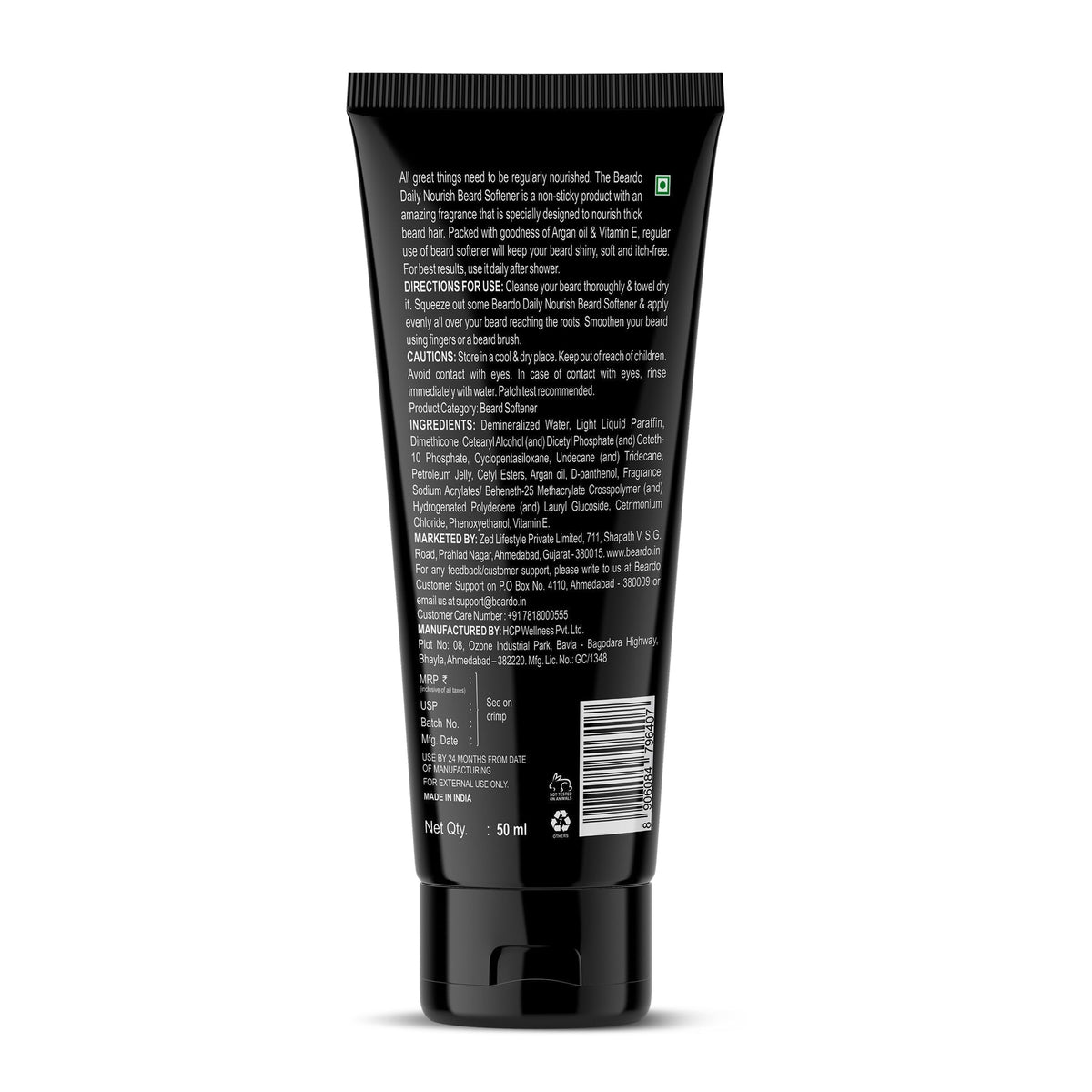 Beardo Beard Softener Cream, Men's Grooming, 50g - Image 4