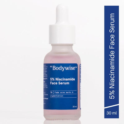 Be Bodywise Niacinamide 5% Face Serum with Hyaluronic Acid & Alpha Arbutin, 30ml