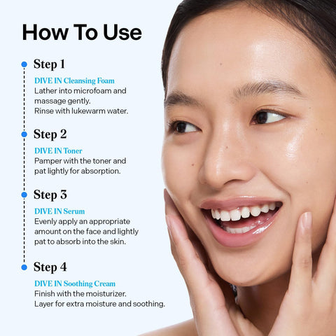 Torriden Dive-in Hyaluronic Acid Trial Kit - Face Skin Care Set - Cleansing, Toning, Hydrating & Soothing - Unisex - All Skin Types - Image 6
