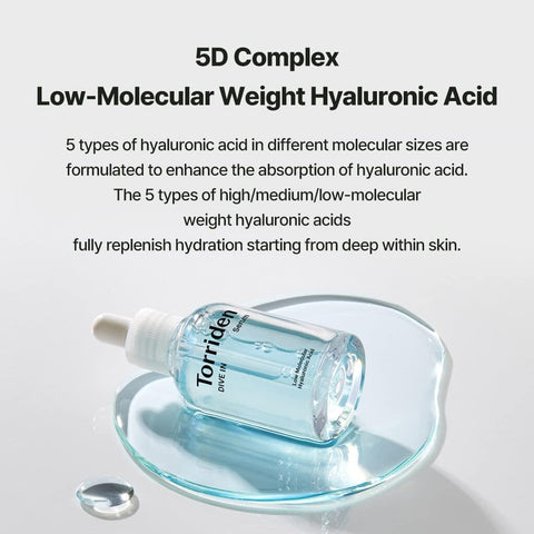 Torriden DIVE-IN Low Molecular Hyaluronic Acid Serum - Image 3