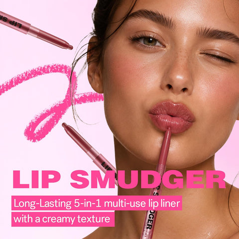 AMUSE Lip Smudger (01 BOKSOONGA) | Matte Creamy Lip Liner & Contour Stick | Long-Lasting, Transfer-Proof, Multi-Use for Lips & Shading, Vegan & Cruelty-Free Lip Care, Korean Beauty - Image 3