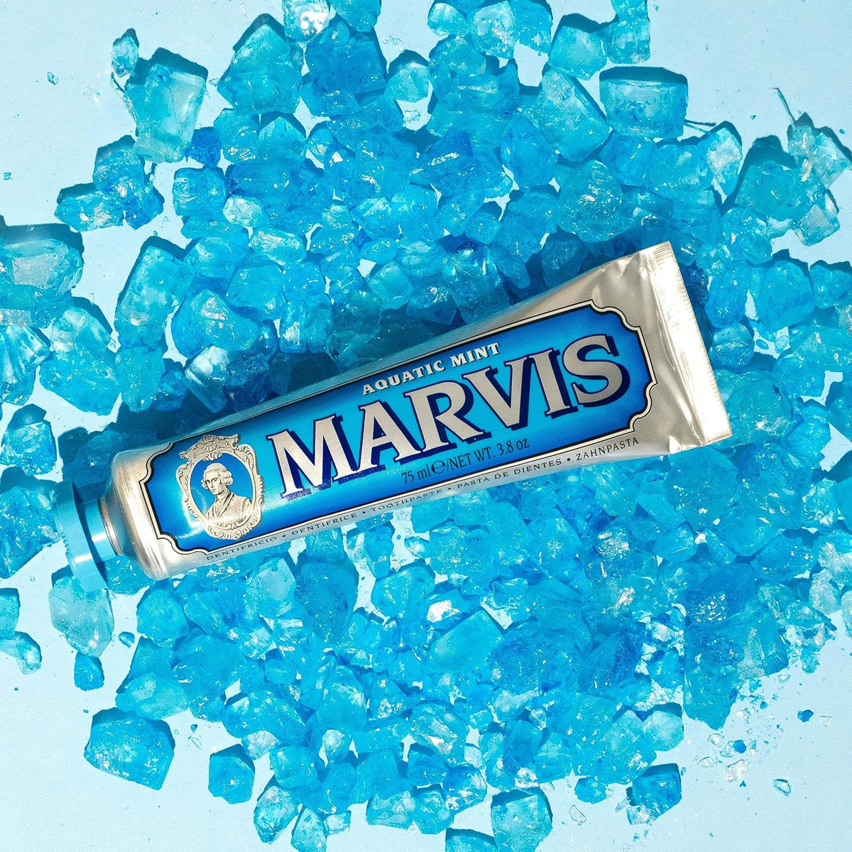 Marvis Aquatic Mint Toothpaste 75ml - Image 3