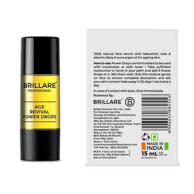 Brillaire Face Serum - Age Revival Power Drops - 15ml - Image 5