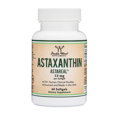 DoubleWood Astaxanthin 12mg Vitamins & Minerals - 60 Softgels