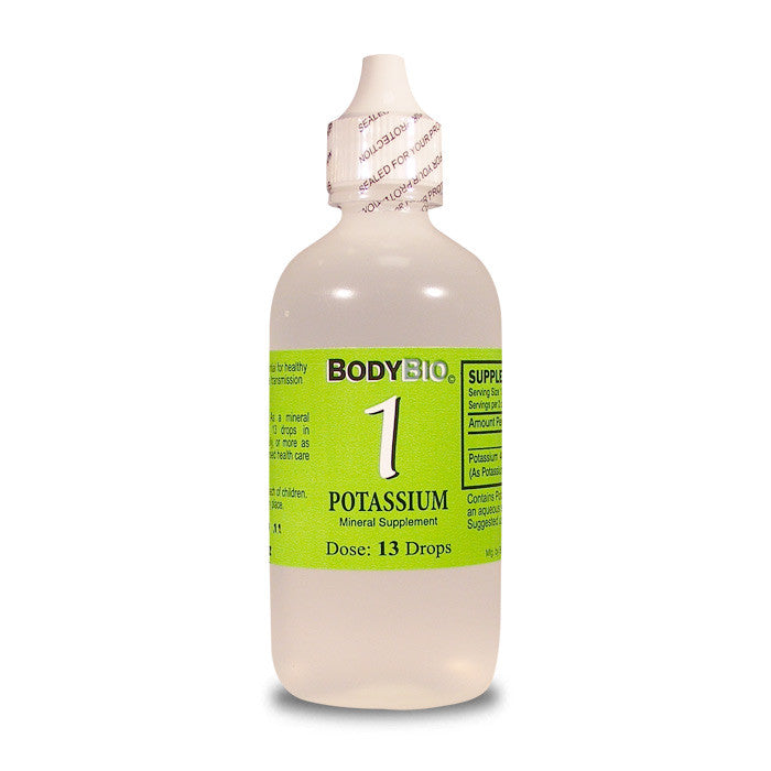 Body Bio Ionic Liquid Mineral 1 Potassium 120ml