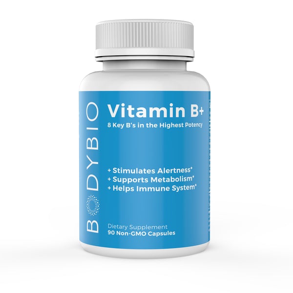 Allergy Research Bodybio Vitamin B+ - 90 Capsules