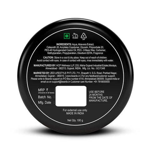 Beardo Strong Hold Wax 50g
