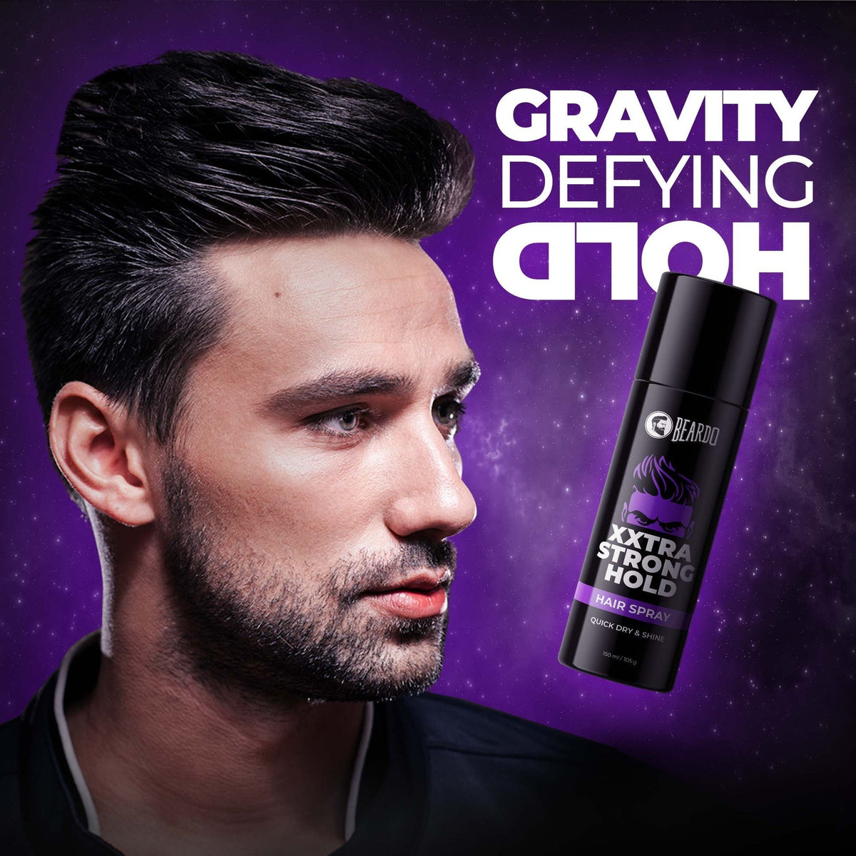 Beardo Xxtra Strong Hold Hair Spray - 150ml - Image 5