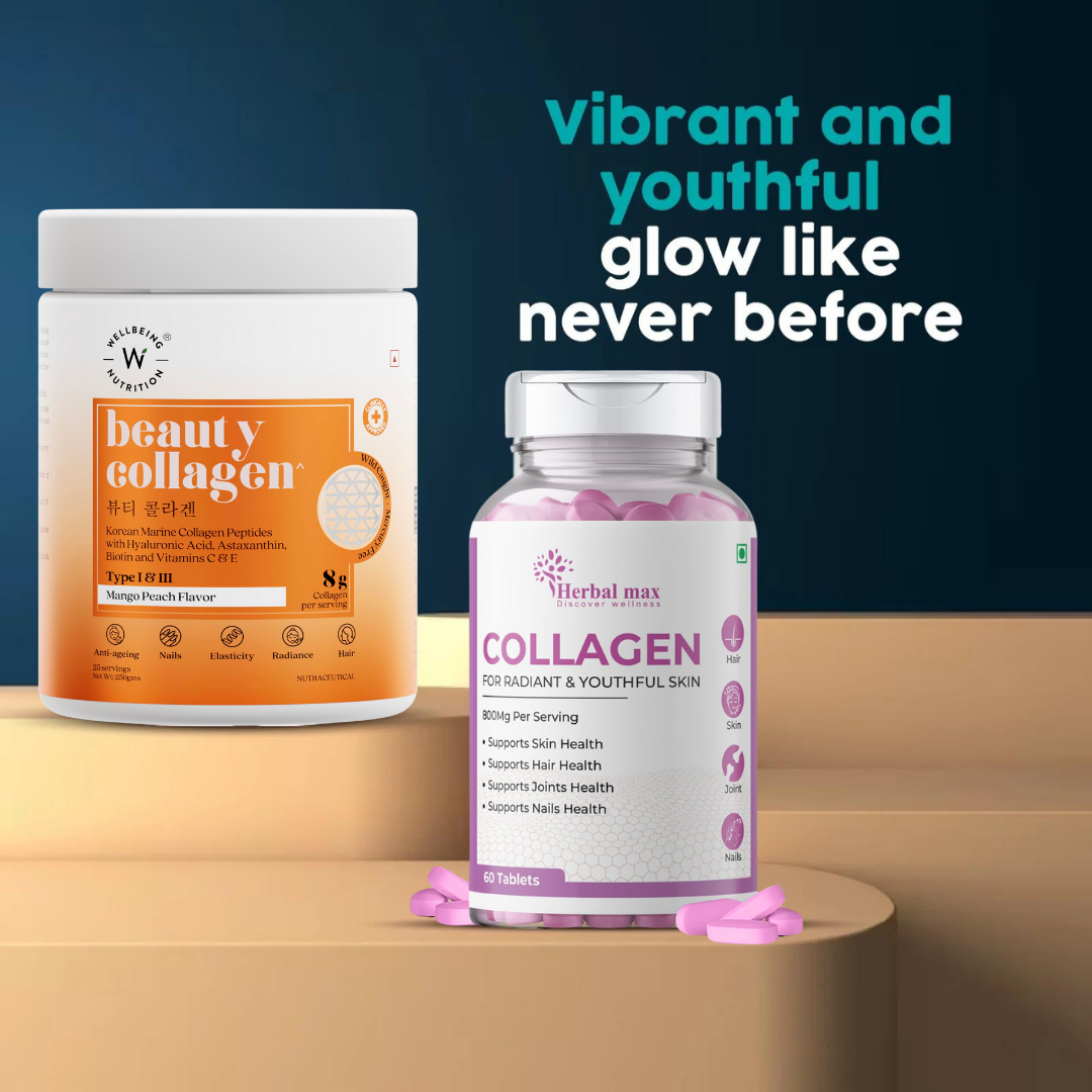 Beauty Collagen and Herbal Max Collagen Combo