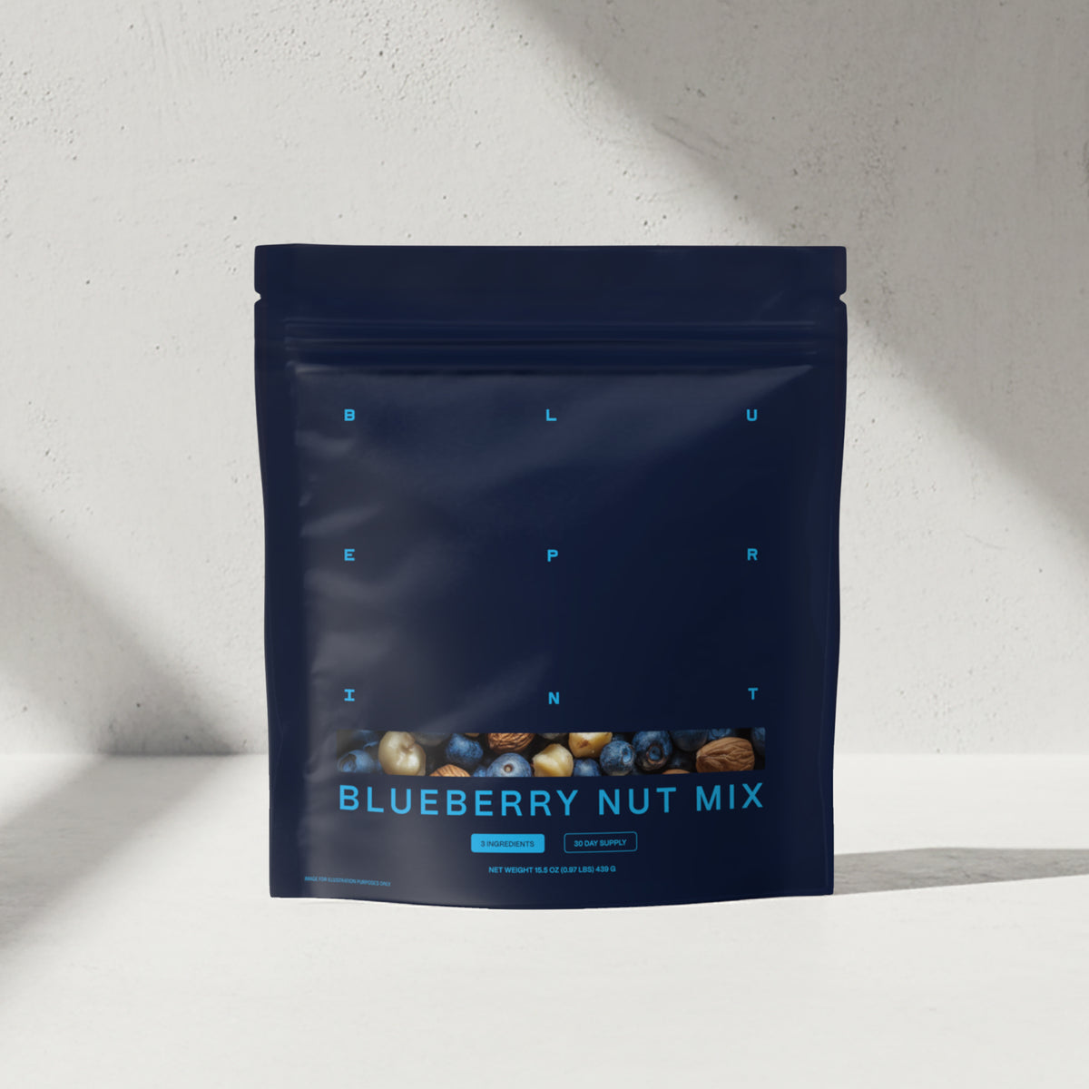 Blueprint Blueberry Nut Mix - Heart & Antioxidant Support, 30 Servings