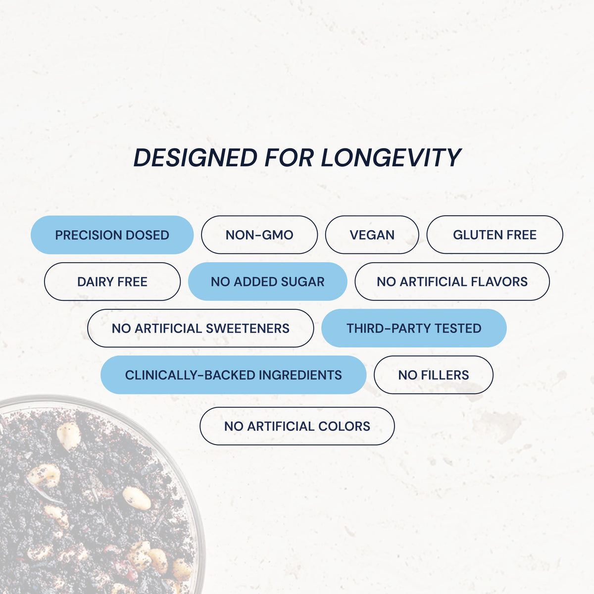 Blueprint Blueberry Nut Mix - Heart & Antioxidant Support, 30 Servings