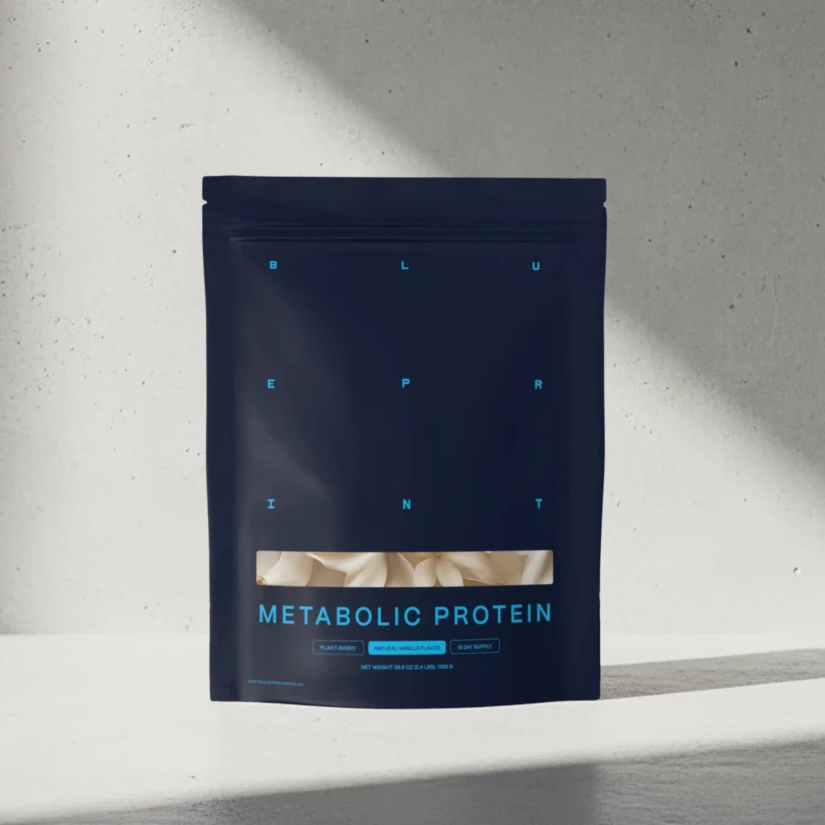 Blueprint Metabolic Protein Powder - Plant-based, 30g Protein with Omega-3s & Fiber - 800g