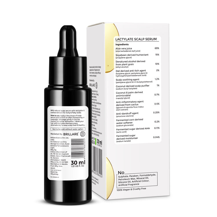 Brillaire Lactylate Scalp Serum - Hair Treatment Oil, 30ml - Image 8