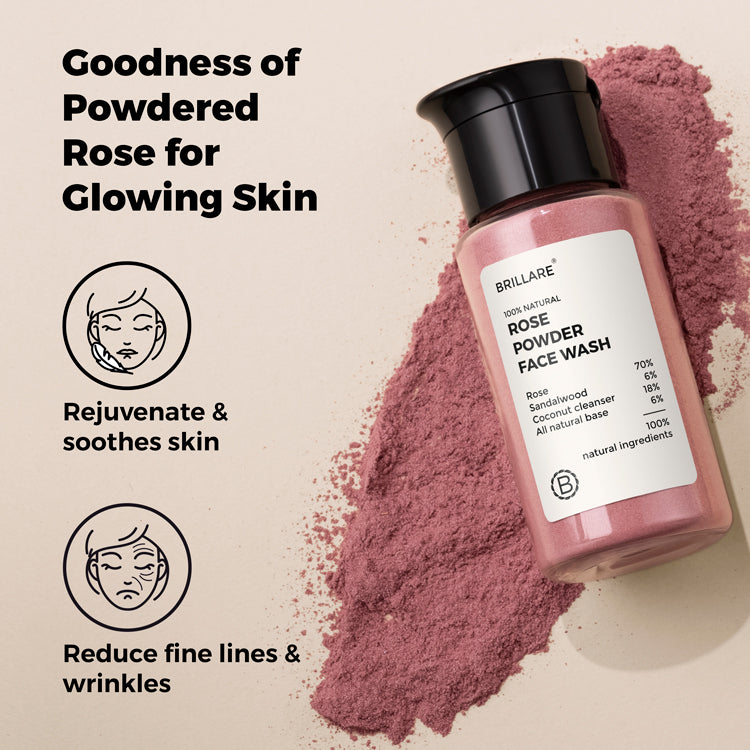 Brillaire Real Rose Face Wash - 15g - Image 2