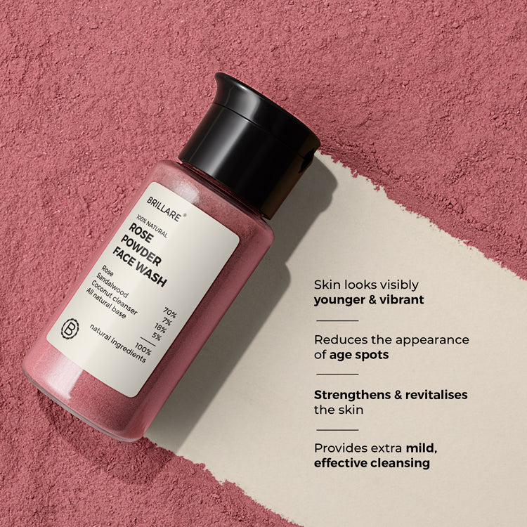 Brillaire Real Rose Face Wash - 15g - Image 3