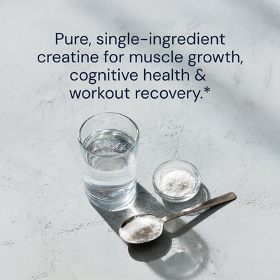 Blueprint Creatine Powder - Pure & Potent for Muscle Growth - 100 Servings