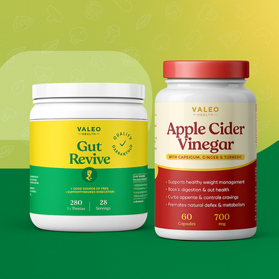 Valeo Gut Revive + ACV Metabolic Support Pack